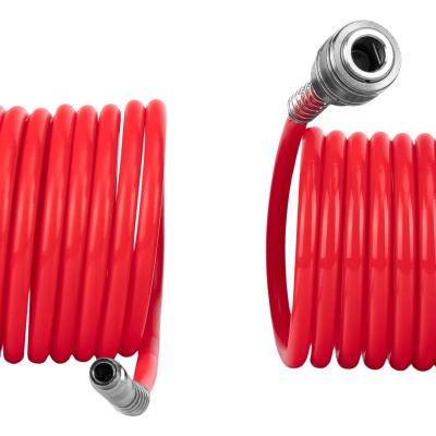 Шланг спиральный воздушный, 15 м, с быстросъемными соединениями Matrix по ценам производителя в Краснодаре с доставкой по всей России