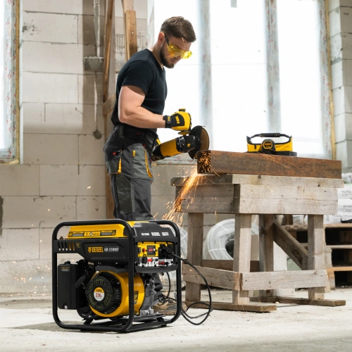 Генератор инверторный GK-5500iF, 5,5 кВт, 230 В, ручной старт DENZEL по ценам производителя в Краснодаре с доставкой по всей России