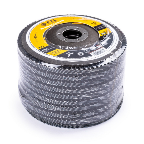 Круг лепестковый для шлифования по нержавеющей стали FTL Ergo цирконий 27 125 х 22,2 мм P80 купить в Москве с доставкой по всей России | ProtosMarket.ru