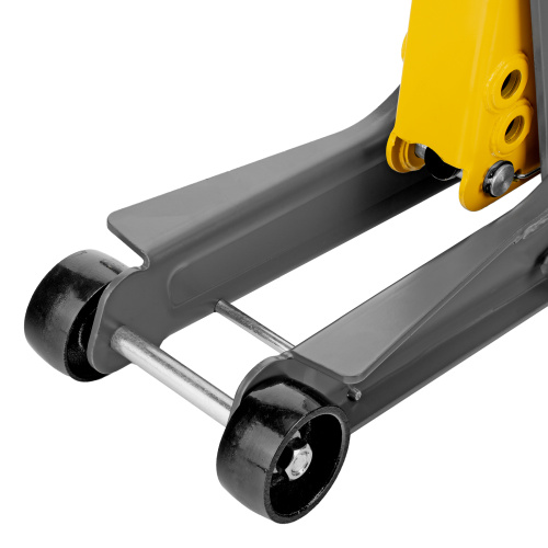 Домкрат гидравлический подкатной с фиксатором, 2,5 т,  85-385 мм, в пласт. кейсе Denzel по ценам производителя в Краснодаре с доставкой по всей России