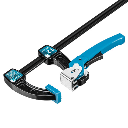 Струбцина реечная быстрозажимная 12, металлический корпус, рычажный храповой механизм, 300 мм Gross по ценам производителя в Краснодаре с доставкой по всей России