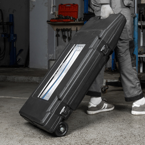 Растяжка гидравлическая, 10 т, набор из 17 предметов, 7 сменных насадок, в пластиковом кейсе на колесах Stels по ценам производителя в Краснодаре с доставкой по всей России