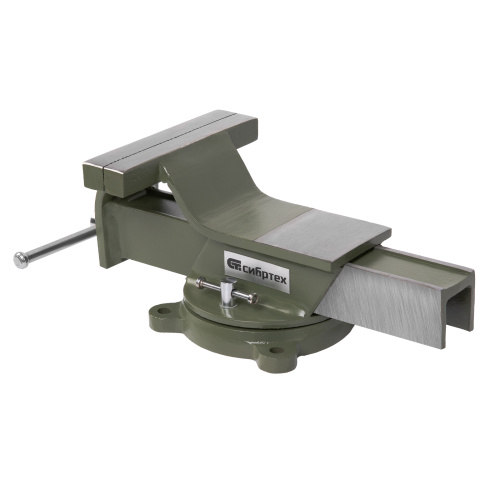 Тиски слесарные, 150 мм, стальные, поворотные Сибртех по ценам производителя в Краснодаре с доставкой по всей России