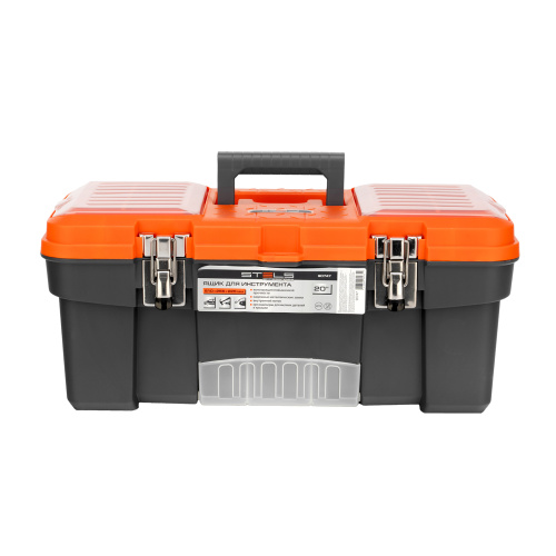 Ящик для инструмента с мет. замками 20", 510х255x225 мм Stels по ценам производителя в Краснодаре с доставкой по всей России