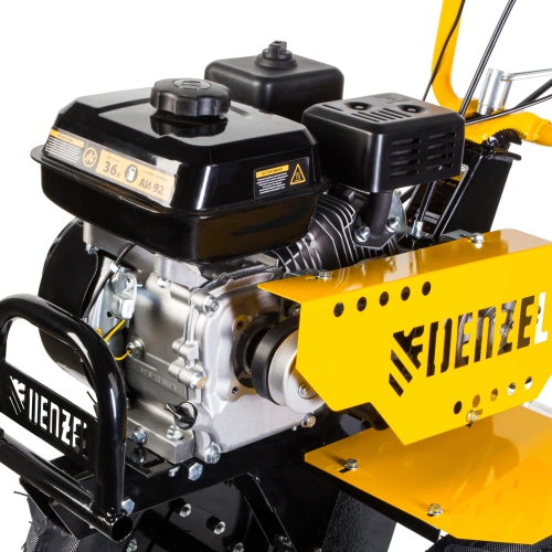 Мотоблок DPT-470, 7 л.с, ременное сцепление, ширина 85 см, глубина 35 см, фрез 3 х 4, ШОМ, передачи 3В/1Н Denzel по ценам производителя в Краснодаре с доставкой по всей России