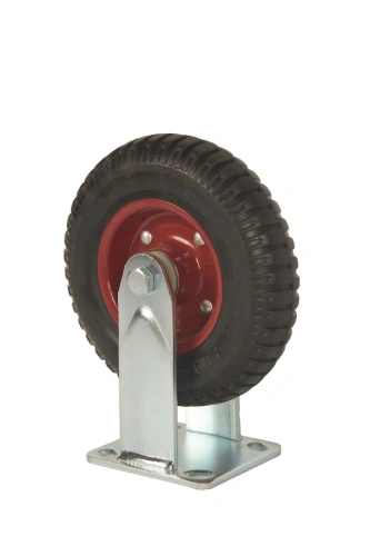 Колесо большегрузное неповоротное PF 200 200 мм резина с протектором (F) по ценам производителя в Краснодаре с доставкой по всей России