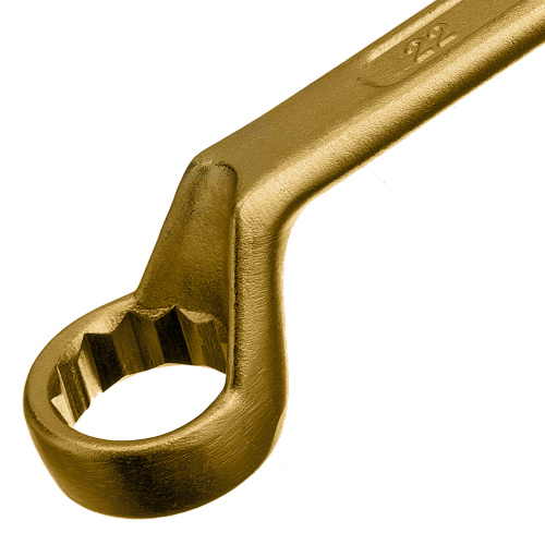 Ключ накидной, 20 х 22 мм, желтый цинк Сибртех по ценам производителя в Краснодаре с доставкой по всей России