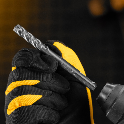 Бур по бетону, цельная крестовая пластина, 10x115 мм, SDS PLUS Denzel по ценам производителя в Краснодаре с доставкой по всей России