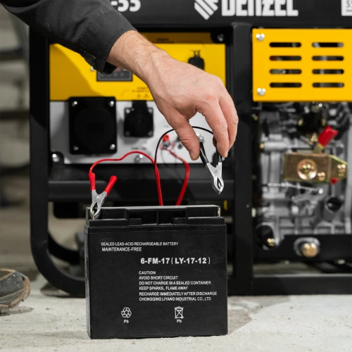 Генератор дизельный DES-55, 5,5 кВт, 230 В, 11 л, ручной стартер Denzel по ценам производителя в Краснодаре с доставкой по всей России