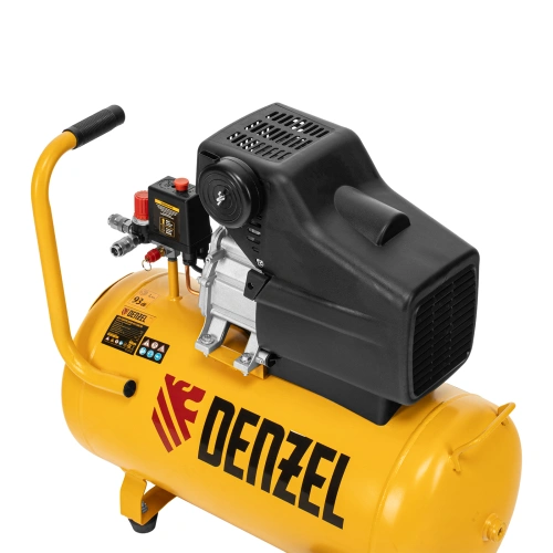 Компрессор воздушный, прямой привод DC1500/50, 1.5 кВт, 50 литров, 220 л/мин Denzel по ценам производителя в Краснодаре с доставкой по всей России