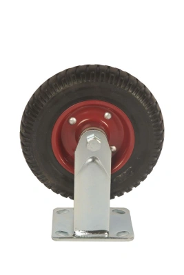 Колесо большегрузное неповоротное PF 200 200 мм резина с протектором (F) по ценам производителя в Краснодаре с доставкой по всей России