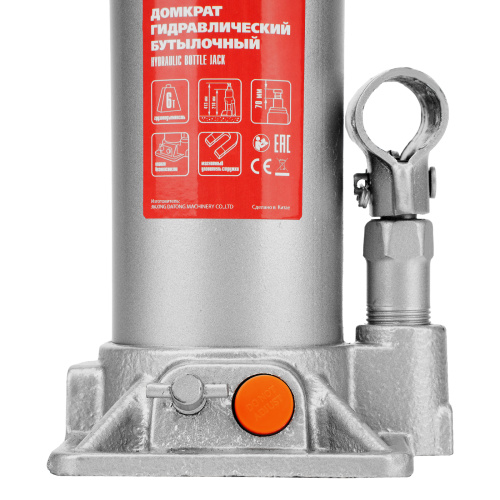 Домкрат гидравлический бутылочный, 6 т, h подъема 216-413 мм Matrix по ценам производителя в Краснодаре с доставкой по всей России
