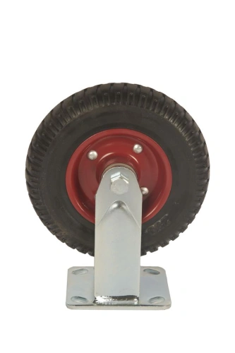 Колесо большегрузное неповоротное PF 200 200 мм резина с протектором (F) по ценам производителя в Краснодаре с доставкой по всей России