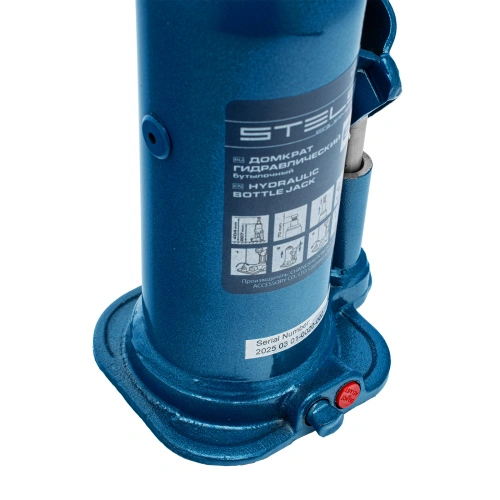 Домкрат гидравлический бутылочный, 6 т, h подъема 207-404 мм Stels по ценам производителя в Краснодаре с доставкой по всей России