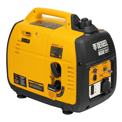 Генератор инверторный GT-1200iS, 1.2 кВт, 230 В, бак 2.4 л, закрытый корпус, ручной старт Denzel купить в Москве с доставкой по всей России | ProtosMarket.ru