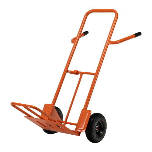 Тележка ручная двухколесная TTP2-01.00.000, грузоподъемность 190 кг, пневматические колеса d 260 мм, платформа 580 х 290 мм Сибртех по ценам производителя в Краснодаре с доставкой по всей России