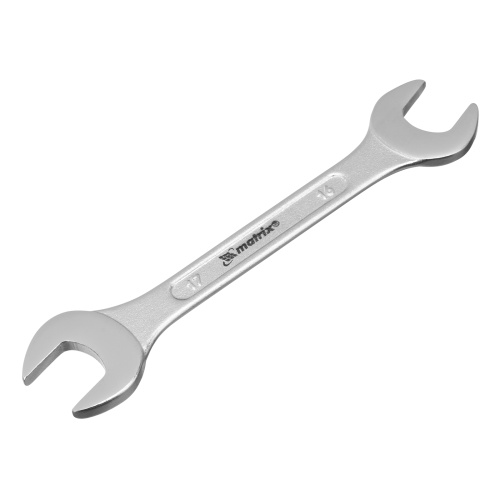 Набор ключей рожковых, 6-17 мм, 6 шт, CrV, хромированные Matrix по ценам производителя в Краснодаре с доставкой по всей России