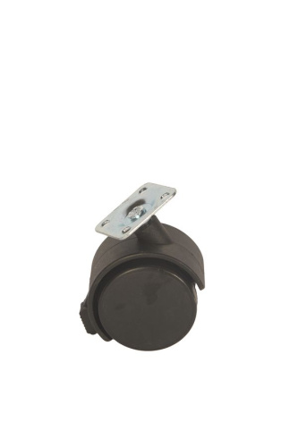 Колесо мебельное поворотное TWPB 50 50 мм с площадкой и тормозом по ценам производителя в Краснодаре с доставкой по всей России