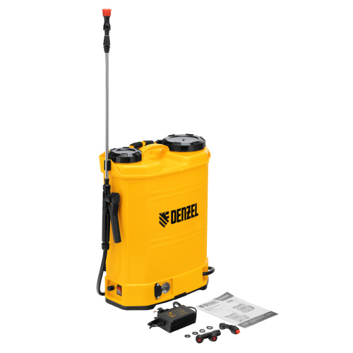 Опрыскиватель ранцевый аккумуляторный D-16LA, 16 л, 12 В, 8 Ач Denzel по ценам производителя в Краснодаре с доставкой по всей России