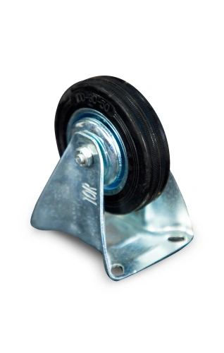 Колесо неповоротное резина FC 46 100 мм (N) по ценам производителя в Краснодаре с доставкой по всей России