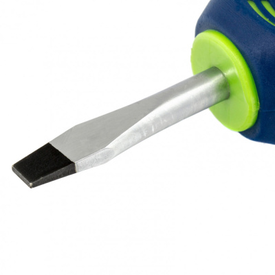 Отвертка, SL6 х 38 мм, CrV, двухкомпонентная рукоятка Сибртех по ценам производителя в Краснодаре с доставкой по всей России