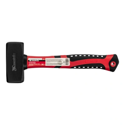 Кувалда, 1000 г, фибергласовая обрезиненная рукоятка Matrix по ценам производителя в Краснодаре с доставкой по всей России
