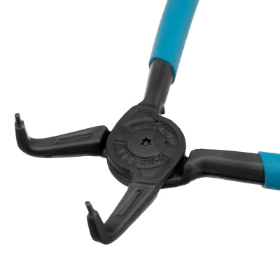 Съемник, 165 мм, для внутренних стопорных колец (19-60 мм) изогнутые губки (сжим) Gross по ценам производителя в Краснодаре с доставкой по всей России