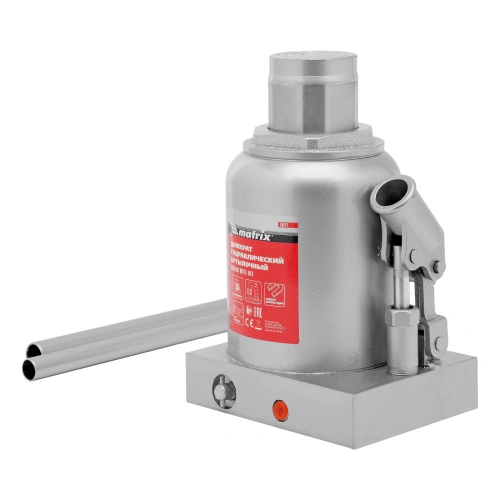 Домкрат гидравлический бутылочный, 30 т, h подъема 244-370 мм Matrix по ценам производителя в Краснодаре с доставкой по всей России