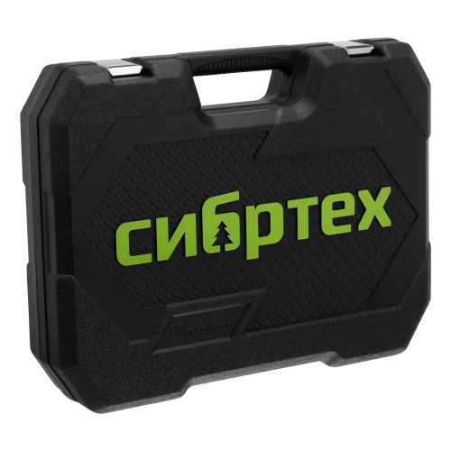 Набор инструментов, 1/2", 1/4", пластиковый кейс 89 предметов Сибртех по ценам производителя в Краснодаре с доставкой по всей России