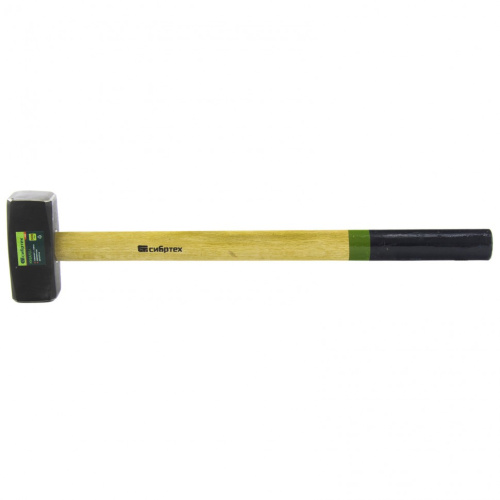 Кувалда, 5000 г, кованая головка, деревянная рукоятка Сибртех по ценам производителя в Краснодаре с доставкой по всей России