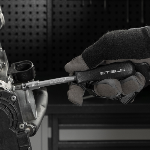 Набор инструментов, 1/2", Cr-V, S2, усиленный кейс, 58 предметов Stels по ценам производителя в Краснодаре с доставкой по всей России