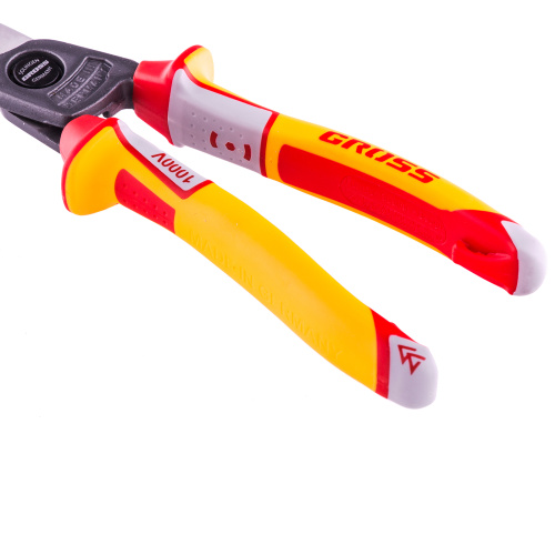 Кабелерез, диэлектрические рукоятки до 1000 В, трехкомпонентные рукоятки, 210 мм Gross по ценам производителя в Краснодаре с доставкой по всей России