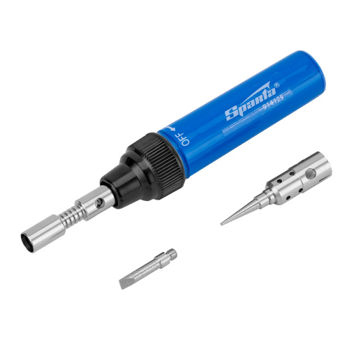 Горелка газовая, тип "Карандаш", 2 насадки для пайки, 130 мм Sparta по ценам производителя в Краснодаре с доставкой по всей России