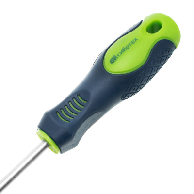 Отвертка, PZ2 х 100 мм, CrV, двухкомпонентная рукоятка Сибртех по ценам производителя в Краснодаре с доставкой по всей России