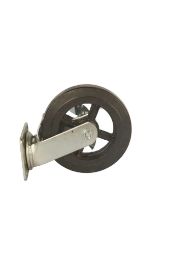 Колесо большегрузное поворотное SCdb 80 200 мм обрезиненное с тормозом (N) по ценам производителя в Краснодаре с доставкой по всей России