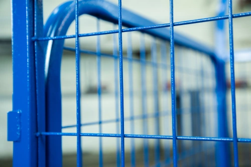 Тележка платформенная TOR ТП-2С (600х900) с бортами из сетки и двумя ручками (колеса 160 мм) по ценам производителя в Краснодаре с доставкой по всей России