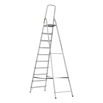 Стремянка, 10 ступеней, алюминиевая, Сибртех по ценам производителя в Краснодаре с доставкой по всей России