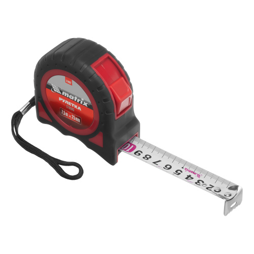 Рулетка Strong,7,5 м х 25 мм,обрезиненный корпус Matrix по ценам производителя в Краснодаре с доставкой по всей России