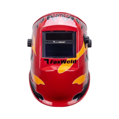 Маска сварщика КОРУНД-2 "огонь" (ф-р 7100V, пр-во FoxWeld/КНР),без коробки по ценам производителя в Краснодаре с доставкой по всей России