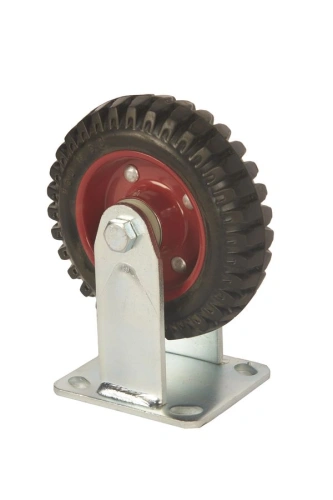 Колесо большегрузное неповоротное PF 160 150 мм резина с протектором (F) по ценам производителя в Краснодаре с доставкой по всей России