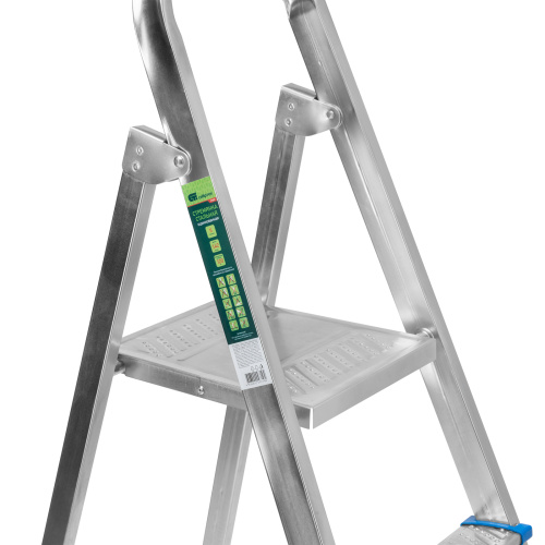 Стремянка, 8 ступеней, стальная, оцинкованная Сибртех по ценам производителя в Краснодаре с доставкой по всей России