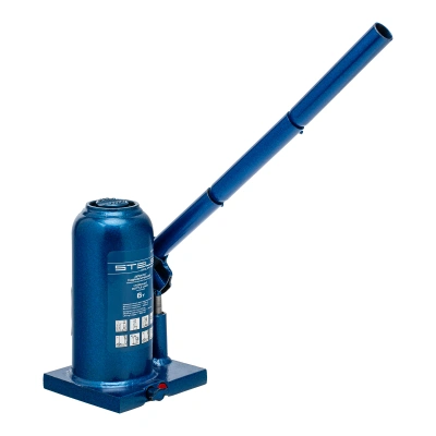 Домкрат гидравлический бутылочный телескопический, 6 т, h подъема 190-480 мм Stels купить в Москве с доставкой по всей России | ProtosMarket.ru