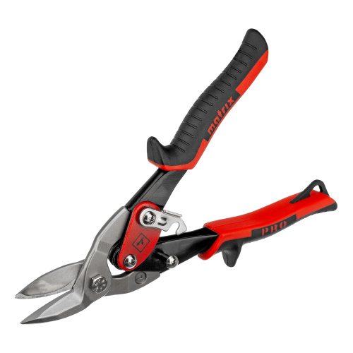 Ножницы по металлу, 250 мм, левый рез, сталь CRMO, двухкомпонентные рукоятки, PRO Matrix по ценам производителя в Краснодаре с доставкой по всей России