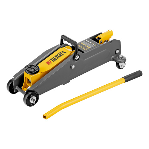 Домкрат гидравлический подкатной, 2 т, 135-385 мм Denzel по ценам производителя в Краснодаре с доставкой по всей России