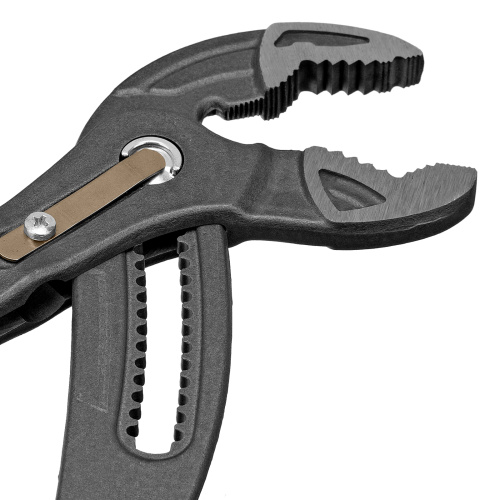 Клещи переставные, кнопочный механизм, обливные рукоятки, 300 мм Denzel по ценам производителя в Краснодаре с доставкой по всей России