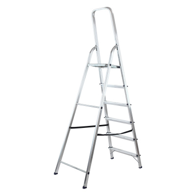 Стремянка усиленная, 6 ступеней, алюминиевая, MTX по ценам производителя в Краснодаре с доставкой по всей России