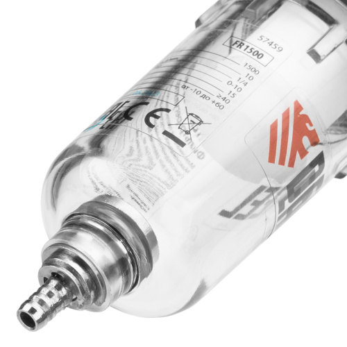 Фильтр-регулятор FR1500, 10 бар, 1500 л/мин, 1/4" Denzel по ценам производителя в Краснодаре с доставкой по всей России