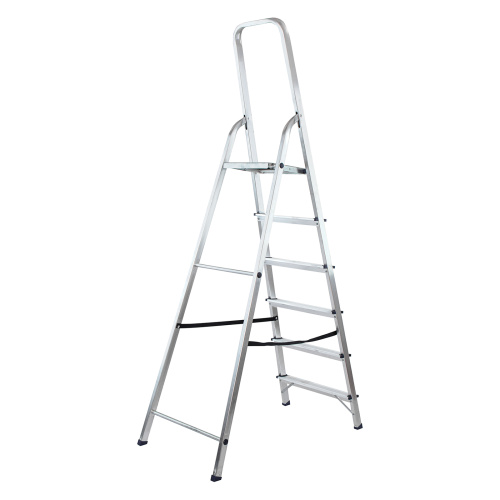 Стремянка усиленная, 6 ступеней, алюминиевая, MTX по ценам производителя в Краснодаре с доставкой по всей России