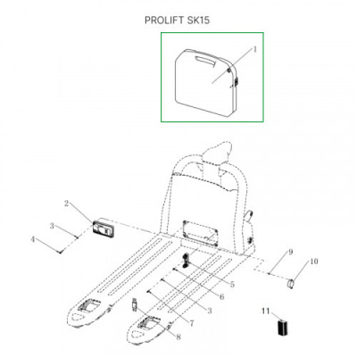 Аккумуляторная батарея 24В 20Ач Li-ion для тележек SD15L/SK15 по ценам производителя в Краснодаре с доставкой по всей России