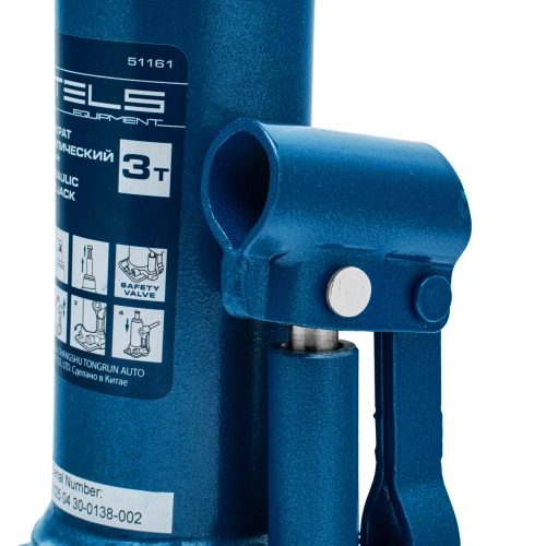 Домкрат гидравлический бутылочный, 3 т, h подъема 188-363 мм Stels по ценам производителя в Краснодаре с доставкой по всей России